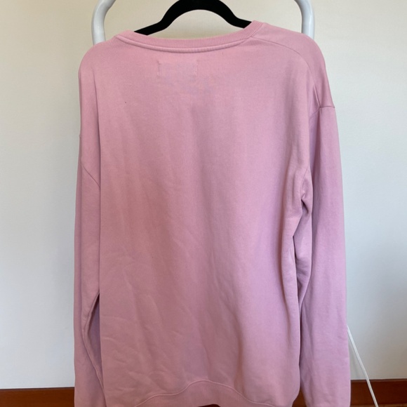 Seek Discomfort Pink Crew Neck Sweatshirt (Size Large) - Picture 4 of 4
